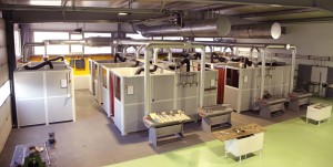 Luftreinhaltung bei TEUTLOFF in Calbe macht die Schweißlehrwerkstatt zu einem hochmodernen Betrieb.